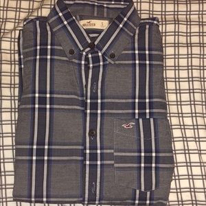 Hollister Button Up Long Sleeve Casual Shirt